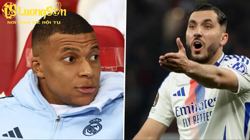 Mbappé mời Cherki gia nhập Real Madrid 2 Mbappé muốn chiêu mộ Rayan Cherki (Ảnh: luong son tv).